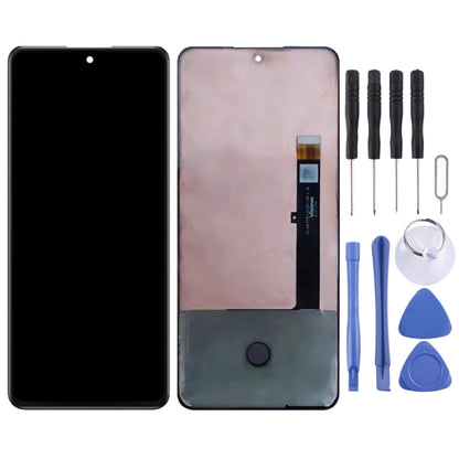AMOLED Material LCD Screen and Digitizer Full Assembly for ZTE Nubia Red Magic 6R NX666J(Black) - For ZTE by PMC Jewellery | Online Shopping South Africa | PMC Jewellery