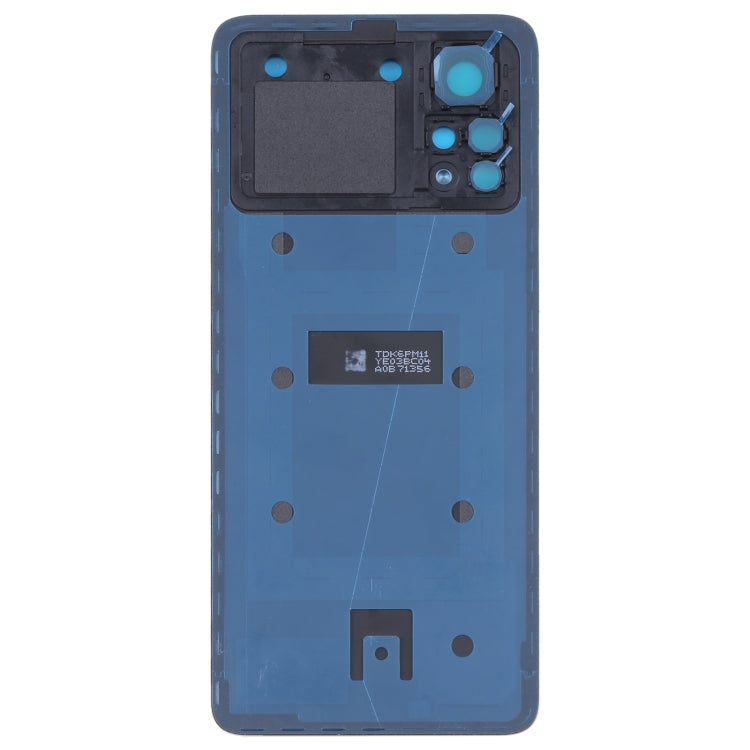 Original Battery Back Cover for Xiaomi Poco X4 Pro 5G (Black) - Back Cover by PMC TechLife | Online Shopping South Africa | PMC TechLife