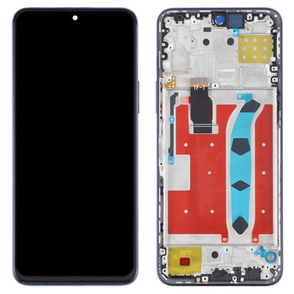 Original LCD Screen for Honor X8 Digitizer Full Assembly with Frame(Blue) - LCD Screen by PMC Jewellery | Online Shopping South Africa | PMC Jewellery