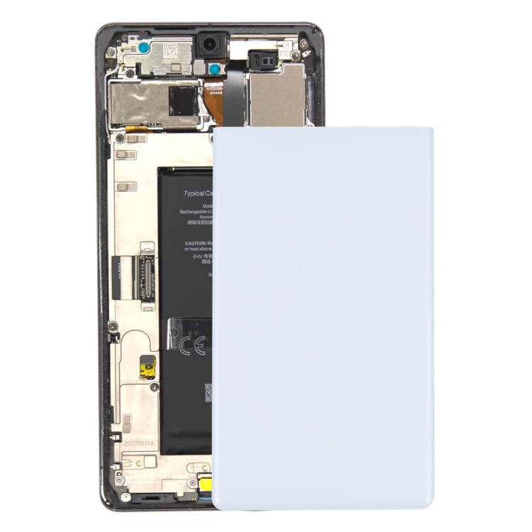 Original Battery Back Cover for Google Pixel 7 Pro(White) - Back Cover by PMC TechLife | Online Shopping South Africa | PMC TechLife