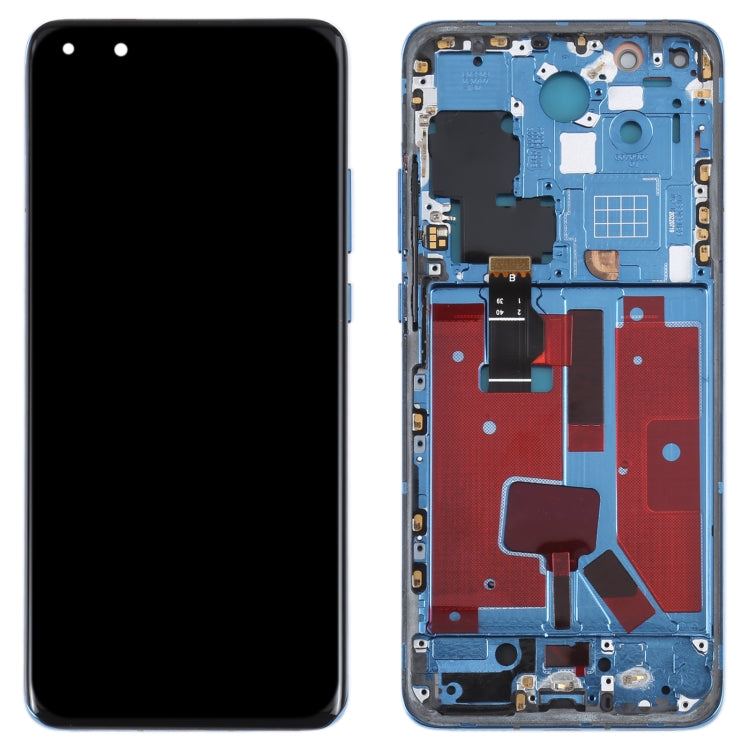 Original LCD Screen For Huawei P40 Pro Digitizer Full Assembly with Frame (Blue) - LCD Screen by PMC Jewellery | Online Shopping South Africa | PMC Jewellery