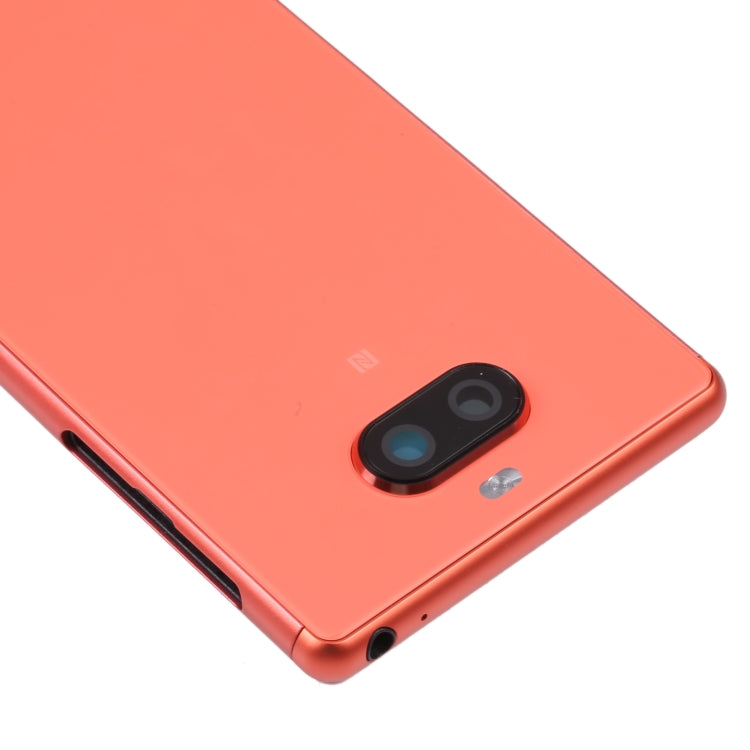 For Sony Xperia 8 Original Battery Back Cover(Orange) - Back Cover by PMC TechLife | Online Shopping South Africa | PMC TechLife