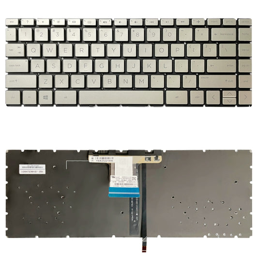 US Version Keyboard with Backlight For HP Pavilion x360 14-CE 14-DH 14-cd 14m-cd 14t-cd 14-CE000 L47854-171 (Gold) - Replacement Keyboards by PMC Jewellery | Online Shopping South Africa | PMC Jewellery