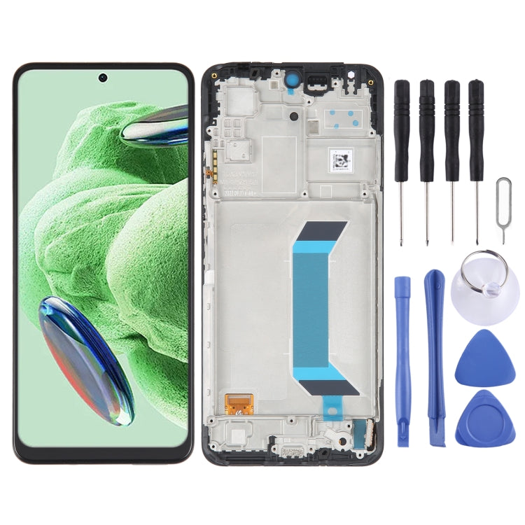 AMOLED Original LCD Screen For Xiaomi Redmi Note 12 China / Note 12 5G / Poco X5  Digitizer Full Assembly with Frame(Black) - free shipping - PMC TechLife - Order now!