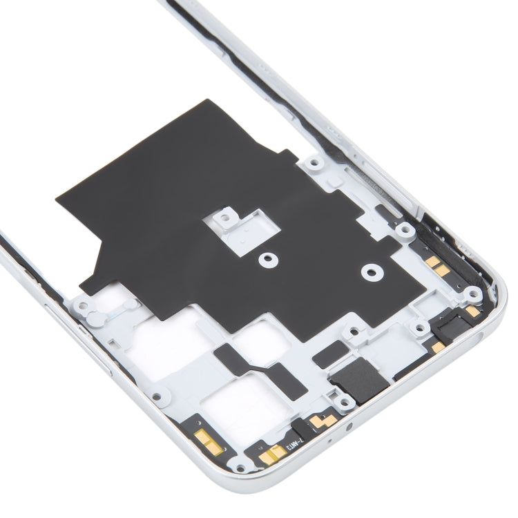 For Xiaomi Redmi Note 12 Middle Frame Bezel Plate (White) - Frame Bezel Plate by PMC TechLife | Online Shopping South Africa | PMC TechLife