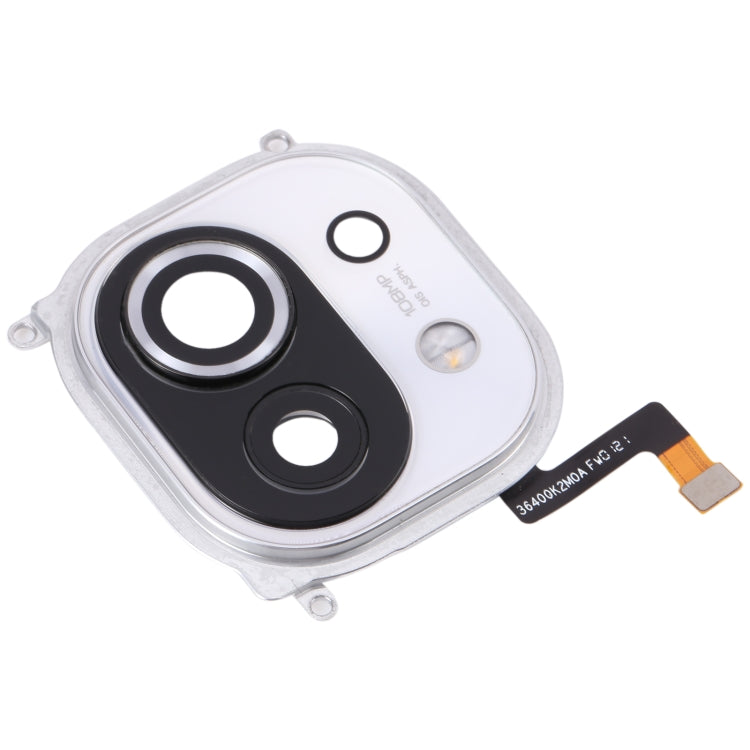 For Xiaomi Mi 11 Back Camera Lens Frame (White) - Camera by PMC TechLife | Online Shopping South Africa | PMC TechLife | Buy Now Pay Later Mobicred