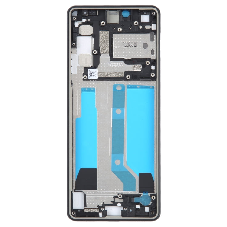For Sony Xperia 10 IV Original Middle Frame Bezel Plate (Black) - Frame Bezel Plate by PMC TechLife | Online Shopping South Africa | PMC TechLife