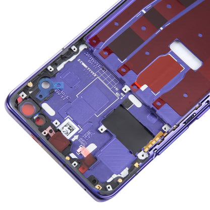 For Huawei nova 7 Pro Original Front Housing LCD Frame Bezel Plate(Purple) - Full Housing Cover by PMC Jewellery | Online Shopping South Africa | PMC Jewellery