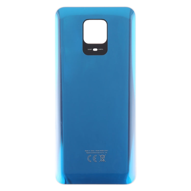For Xiaomi Redmi Note 9 Pro India OEM Glass Battery Back Cover(Blue) - Back Cover by PMC TechLife | Online Shopping South Africa | PMC TechLife