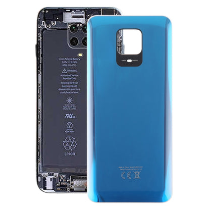 For Xiaomi Redmi Note 9S OEM Glass Battery Back Cover(Blue) - Back Cover by PMC Jewellery | Online Shopping South Africa | PMC Jewellery