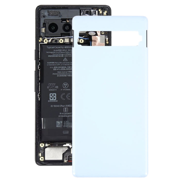 For Google Pixel 7a Original Battery Back Cover(Blue) - Back Cover by PMC TechLife | Online Shopping South Africa | PMC TechLife