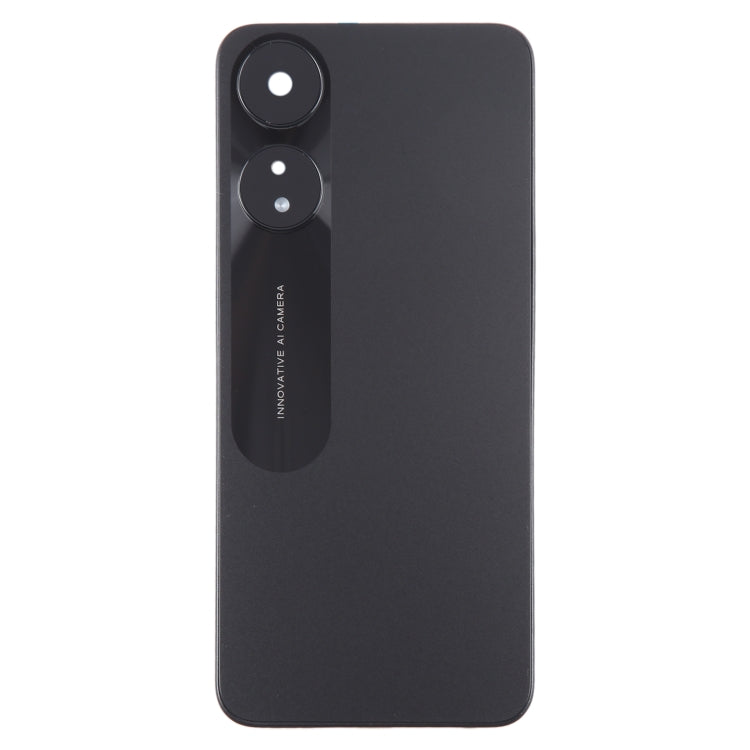 For OPPO A58 Original Battery Back Cover with Middle Frame(Black) - Back Cover by PMC TechLife | Online Shopping South Africa | PMC TechLife