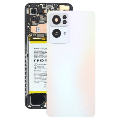 For OPPO Reno7 Pro Original Battery Back Cover with Camera Lens Cover(Gold) - Back Cover by PMC Jewellery | Online Shopping South Africa | PMC Jewellery