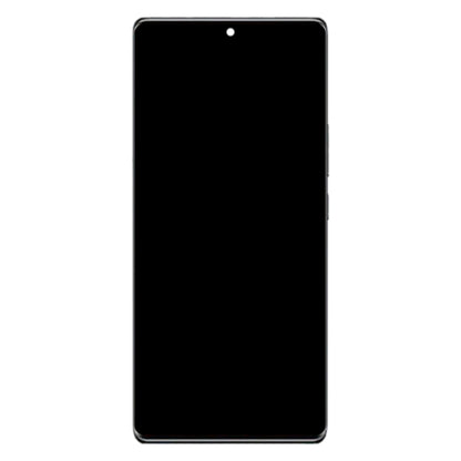 AMOLED LCD Screen For ZTE Axon 40 Pro A2023 Digitizer Full Assembly with Frame(Black) - For ZTE by PMC Jewellery | Online Shopping South Africa | PMC Jewellery