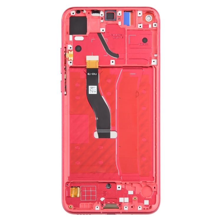 For Honor View 20 Original LCD Screen Digitizer Full Assembly with Frame (Red) - LCD Screen by PMC TechLife | Online Shopping South Africa | PMC TechLife