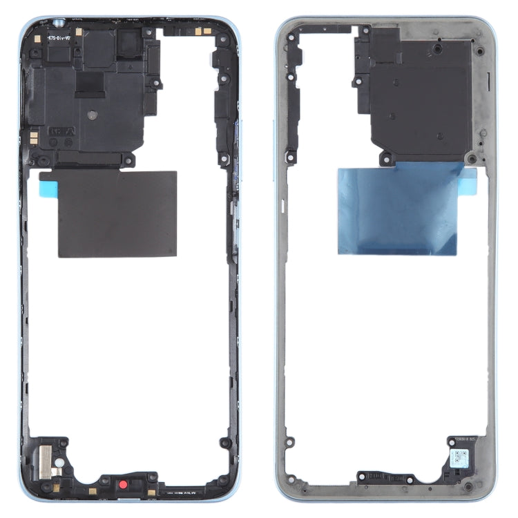 For Xiaomi Redmi Note 12S Original Middle Frame Bezel Plate (Blue) - Frame Bezel Plate by PMC TechLife | Online Shopping South Africa | PMC TechLife