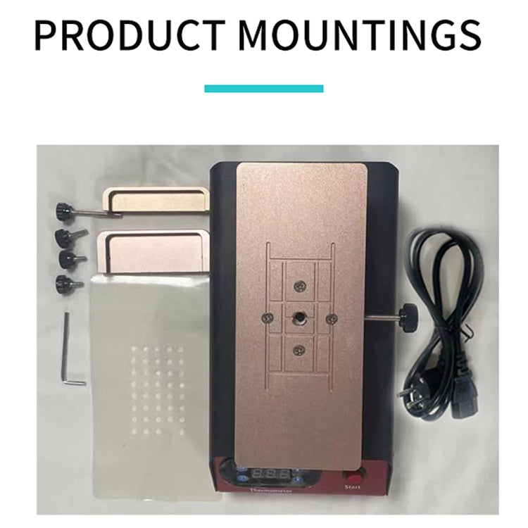 TBK-988Z 7 inch Mobile Phone LCD Separation Built-in Pump Vacuum Manual Separator - free shipping - PMC TechLife - Order now!