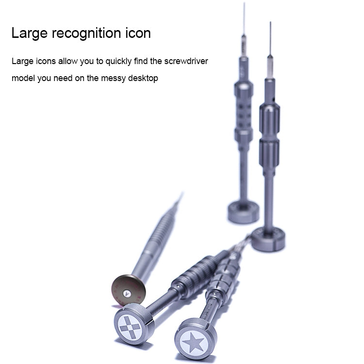 Qianli i-Thor S2 Precision 3D Texture Hollow Cross Tip Middle Bezel Screwdriver - Screwdriver by QIANLI | Online Shopping South Africa | PMC Jewellery