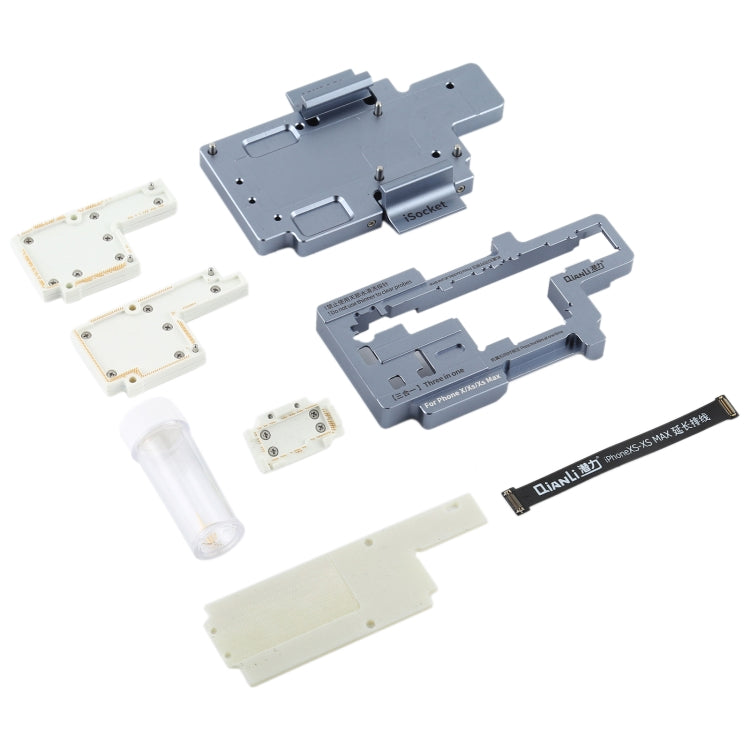 Qianli iSocket 3 In 1 Motherboard Layered Test Frame Upper Lower Layers Logic Board Function Fast Test Holder For iPhone X / XS / XS Max - free shipping - PMC TechLife - Order now!