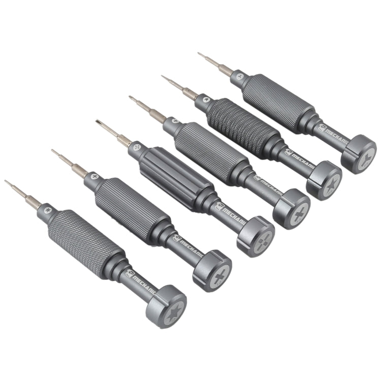 MECHANIC Mortar Mini iShell Max 6 in 1 Phone Repair Precision Screwdriver Set - Screwdriver by MECHANIC | Online Shopping South Africa | PMC TechLife | Buy Now Pay Later Mobicred