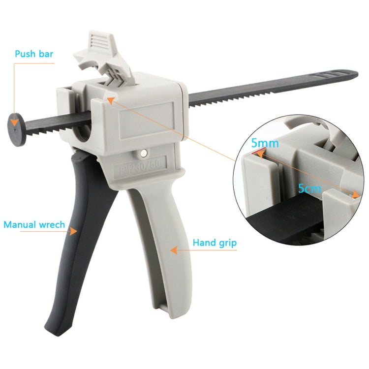 30cc/55cc PUR Rework Cold Gel Liquid Glue Dispensing Gun Mobile Phone Repair Tools - Repair Glue Series by PMC TechLife | Online Shopping South Africa | PMC TechLife