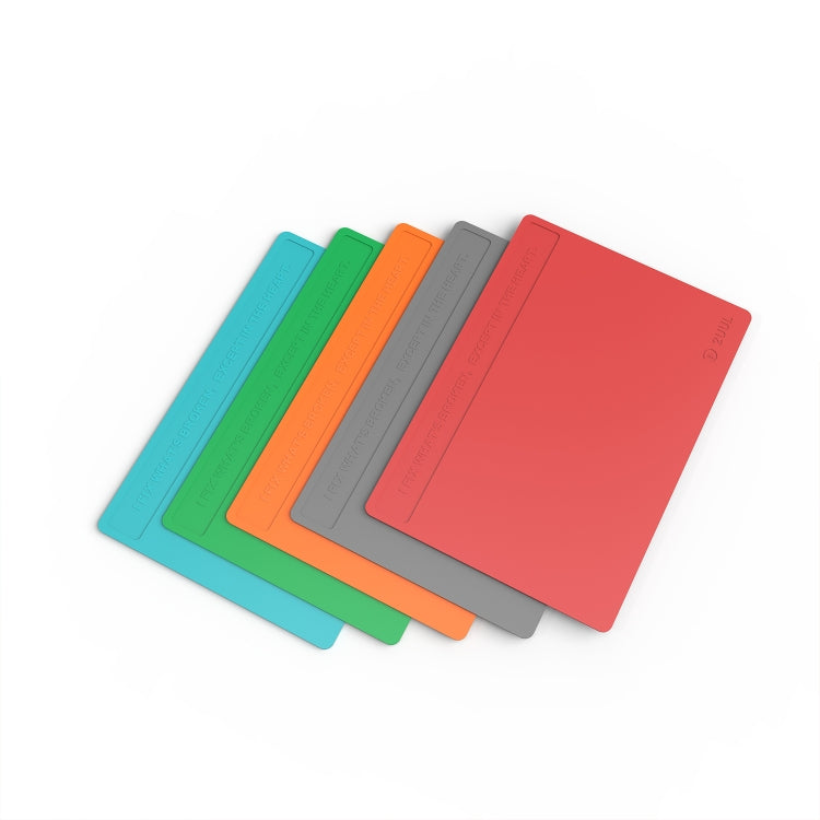 2UUL Heat Resisting Silicone Pad, Size: 40 x 28cm (Green) - Working Mat by 2UUL | Online Shopping South Africa | PMC Jewellery | Buy Now Pay Later Mobicred