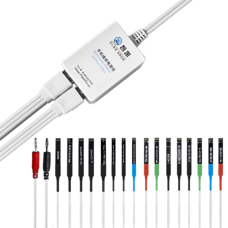 Zhikai iOS Power Supply Test Cable for iPhone 6~14 Pro Max Series - Test Tools by PMC TechLife | Online Shopping South Africa | PMC TechLife | Buy Now Pay Later Mobicred
