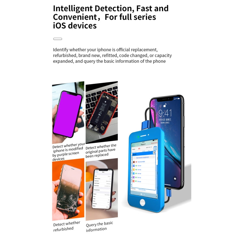 JCID Intelligent Handheld iDetector For Full Series iOS Devices - Others by JC | Online Shopping South Africa | PMC Jewellery | Buy Now Pay Later Mobicred