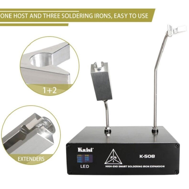 Kaisi K508 Soldering Station Extension Box Support T210/C115/T245 Handle Holder, US Plug - Repair Platform by Kaisi | Online Shopping South Africa | PMC Jewellery