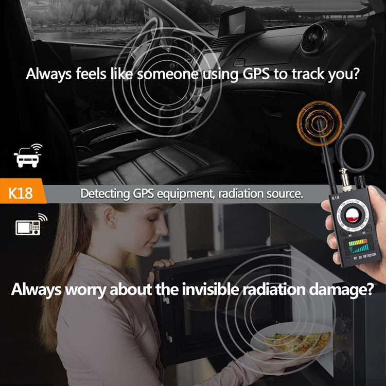 ZS-k18 GPS Tracking GSM Listening Device Finder Wireless Camera Detector - Infrared Detector by PMC Jewellery | Online Shopping South Africa | PMC Jewellery