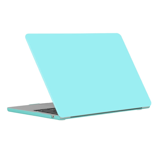 For MacBook Air 13.6 2022/2024 A2681 (M2) / A3113 (M3) ENKAY Matte Laptop Protective Case (Light Cyan) - MacBook Air Cases by ENKAY | Online Shopping South Africa | PMC Jewellery | Buy Now Pay Later Mobicred