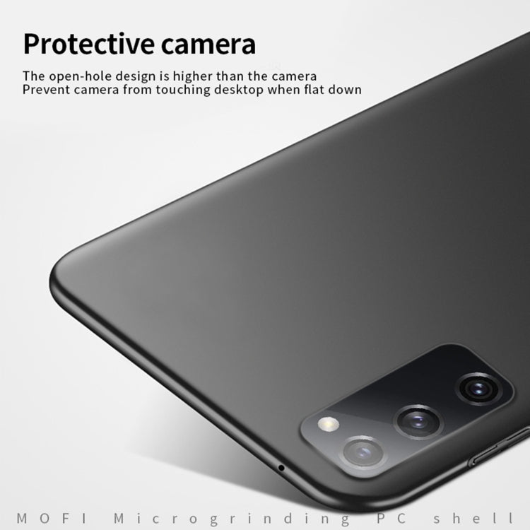 For Samsung Galaxy S20 FE MOFI Frosted PC Ultra-thin Hard Case(Black) - free shipping - PMC TechLife - Order now!