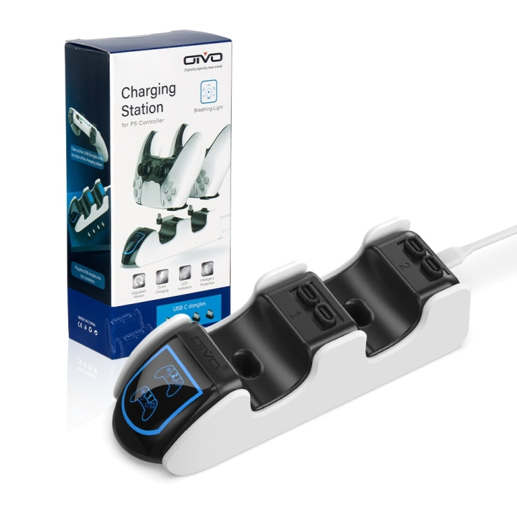 OIVO Dual Charging Dock Charger Station For PS5 - Charger & Power by OIVO | Online Shopping South Africa | PMC Jewellery