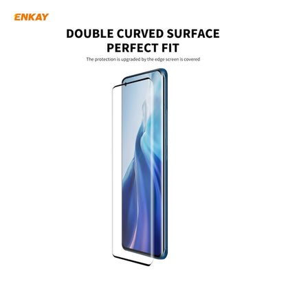 5 PCS For Xiaomi Mi 11 ENKAY Hat-Prince 0.26mm 9H 3D Explosion-proof Full Screen Curved Heat Bending Tempered Glass Film -  by ENKAY | Online Shopping South Africa | PMC Jewellery