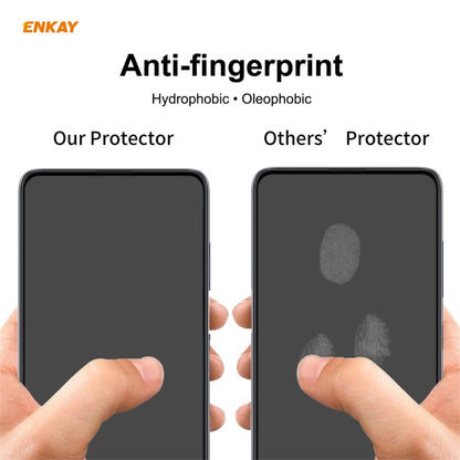 For Xiaomi Redmi K40 / K40 Pro(+) 10 PCS ENKAY Hat-Prince Full Glue 0.26mm 9H 2.5D Tempered Glass Full Coverage Film -  by ENKAY | Online Shopping South Africa | PMC Jewellery