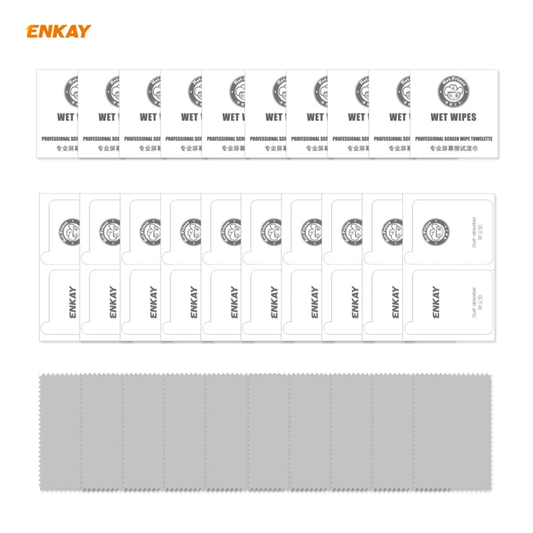 For Redmi Note 10 Pro / Note 10 Pro Max 10 PCS ENKAY Hat-Prince Full Glue 0.26mm 9H 2.5D Tempered Glass Full Coverage Film -  by ENKAY | Online Shopping South Africa | PMC Jewellery