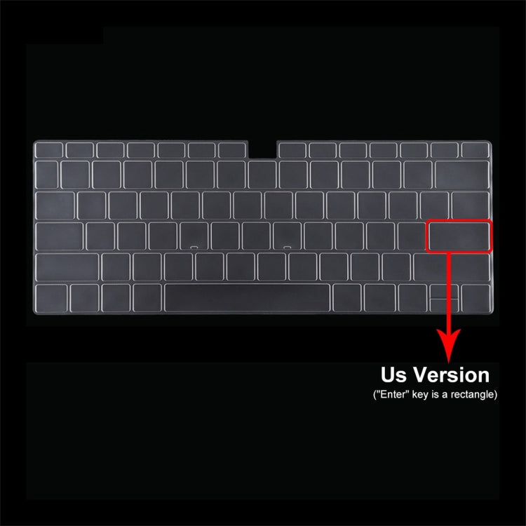ENKAY for Huawei MateBook X Pro US Version 2 in 1 Crystal Protective Case with TPU Keyboard Film(Black) - free shipping - PMC TechLife - Order now!