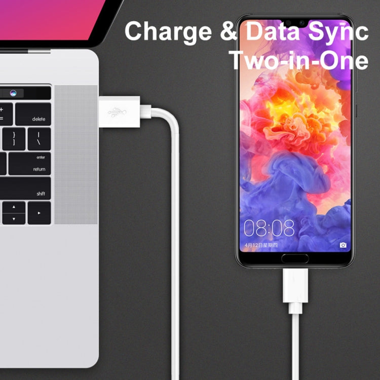 TE-092 36W Dual QC3.0 USB Fast Car Charger + USB to Micro USB Data Cable Set(Black) - Car Charger by PMC TechLife | Online Shopping South Africa | PMC TechLife