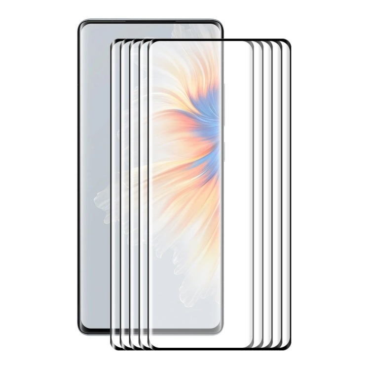 5 PCS For Xiaomi Mix 4 ENKAY Hat-Prince 3D Curved Explosion-proof Full Coverage Film Heat Bending Tempered Glass Protector -  by ENKAY | Online Shopping South Africa | PMC Jewellery | Buy Now Pay Later Mobicred