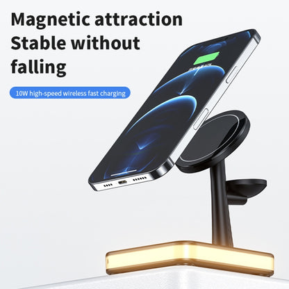 WX-991 Magnetic 4 in 1 Wireless Charger for iPhone / iWatch / AirPods or other Smart Phones(Black) -  by PMC Jewellery | Online Shopping South Africa | PMC Jewellery