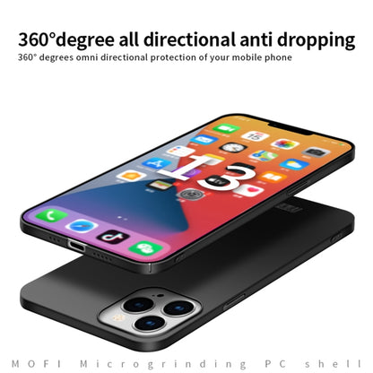 For iPhone 13 Pro MOFI Frosted PC Ultra-thin Hard Case(Black) - iPhone 13 Pro Cases by MOFI | Online Shopping South Africa | PMC Jewellery | Buy Now Pay Later Mobicred