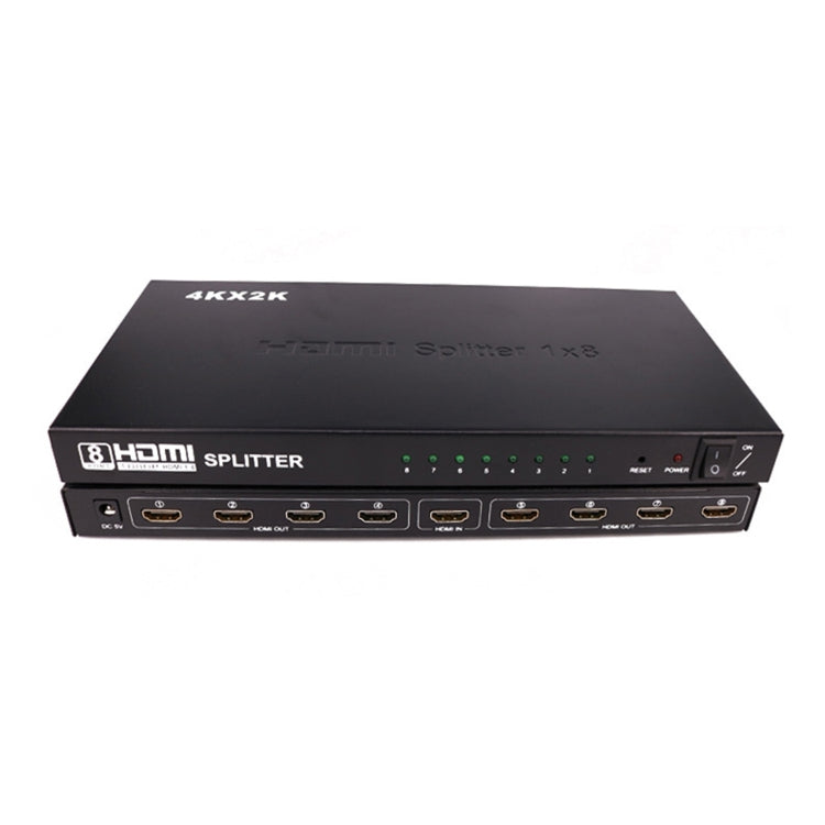 1 x 8 4K x 2K 3840*2160/30HZ HDMI Splitter - Splitter by PMC TechLife | Online Shopping South Africa | PMC TechLife
