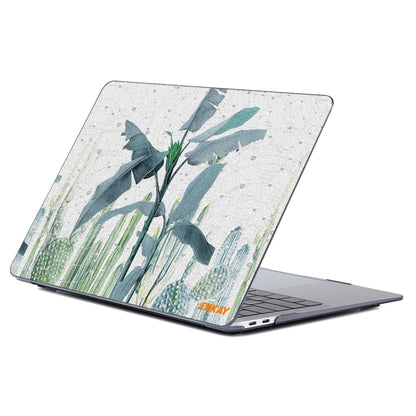 ENKAY Hat-Prince Natural Series Laotop Protective Crystal Case for MacBook Pro 13.3 inch A1706 / A1708 / A1989 / A2159(Banana Leaves) - MacBook Pro Cases by ENKAY | Online Shopping South Africa | PMC Jewellery