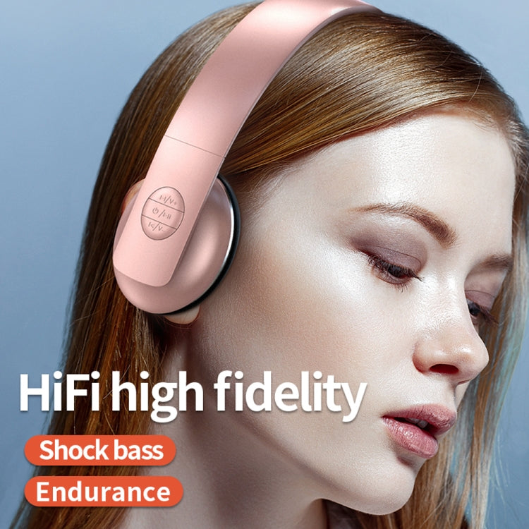 A50 Bass Stereo Wireless Bluetooth HIFI Headset with Mic(Black) - Headset & Headphone by PMC TechLife | Online Shopping South Africa | PMC TechLife