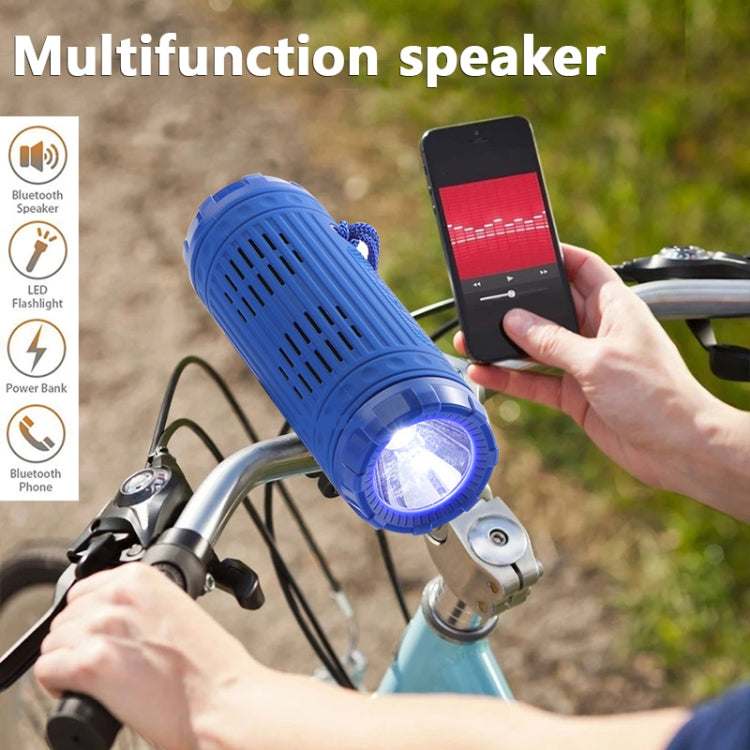 T&G TG312 LED Outdoor Portable Multifunctional Wireless Bluetooth Speaker(Black) - Waterproof Speaker by T&G | Online Shopping South Africa | PMC Jewellery