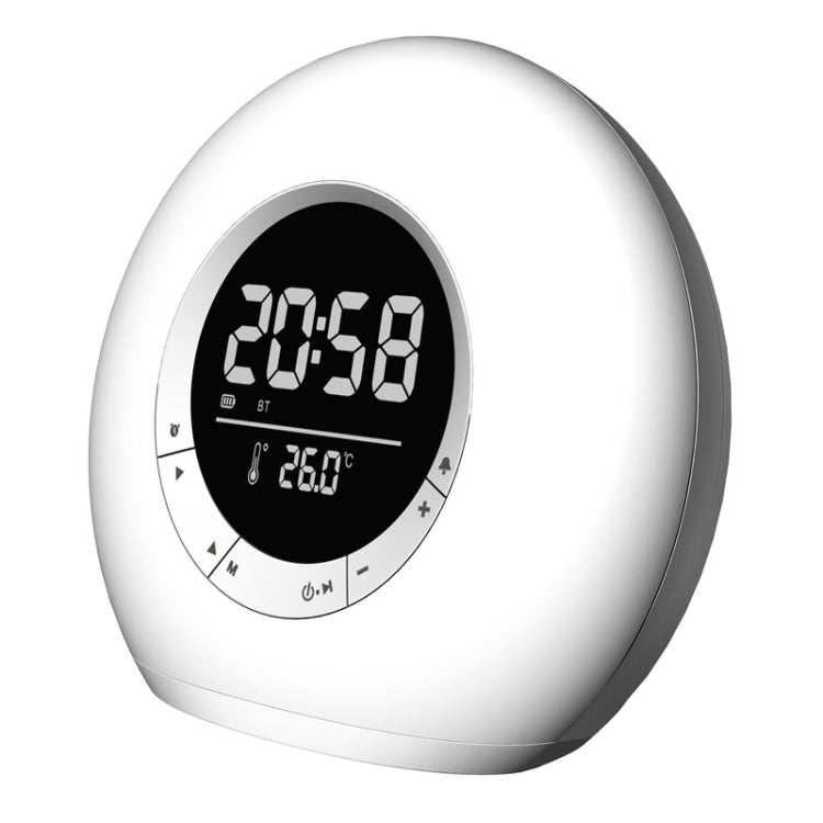 P11 LED Atmosphere Light Bluetooth Speaker with Alarm & Temperature Display - Desktop Speaker by PMC TechLife | Online Shopping South Africa | PMC TechLife