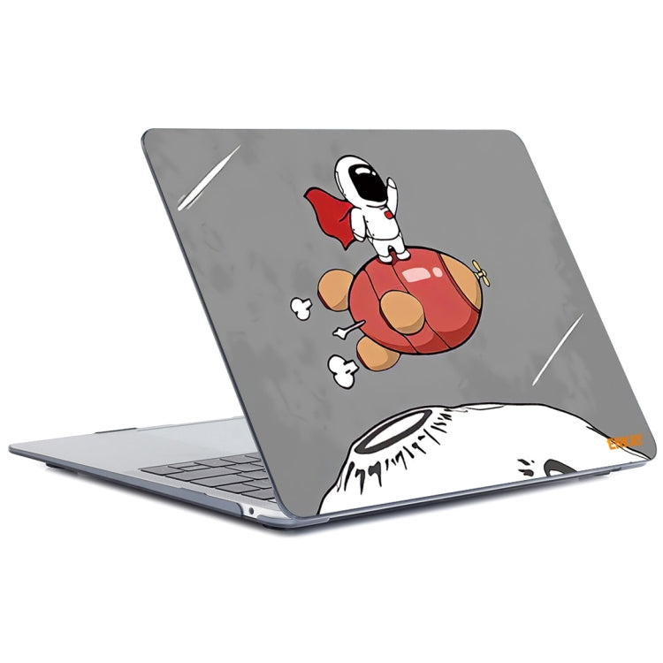 ENKAY Star Series Pattern Laotop Protective Crystal Case For MacBook Pro 13.3 inch A1706 / A1708 / A1989 / A2159(Rocket Astronaut) - MacBook Pro Cases by ENKAY | Online Shopping South Africa | PMC Jewellery