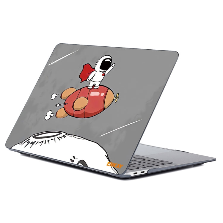 ENKAY Star Series Pattern Laotop Protective Crystal Case For MacBook Pro 15.4 inch A1707 / A1990(Rocket Astronaut) - free shipping - PMC TechLife - Order now!
