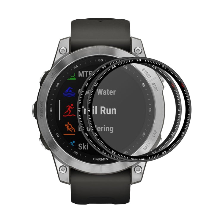 2 PCS ENKAY 3D Full Coverage Soft PC Edge + PMMA HD Screen Protector Film Compatible with Garmin Fenix 7S - Screen Protector by ENKAY | Online Shopping South Africa | PMC TechLife | Buy Now Pay Later Mobicred