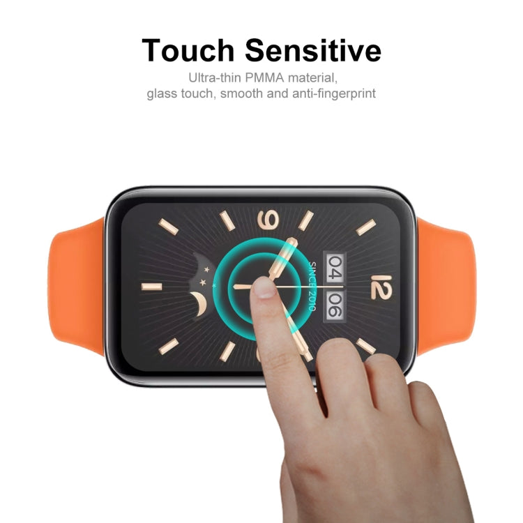 5 PCS For Xiaomi Band 7 Pro ENKAY 3D Full Coverage Soft PC Edge + PMMA HD Screen Protector Film - Screen Protector by ENKAY | Online Shopping South Africa | PMC TechLife | Buy Now Pay Later Mobicred